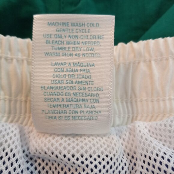 Wonderkids Boys 4T Colorblock Swim Shorts Green Blue - Picture 4 of 5